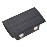 LED-Wandleuchter,LED-Solar-Zaunleuchten,Up Down Solar-Wandleuchten,Solarleuchten im Freien wasserdicht,Zaun-Solarleuchte,Solar-Deckleuchte