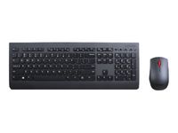 Lenovo 4X30H56816 Tastatur Maus enthalten RF Wireless Schwarz