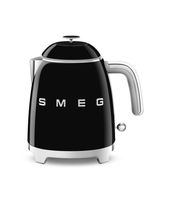 SMEG 50's Style Mini Wasserkocher 0,8L | KLF05BLEU | Schwarz | 1.400Watt