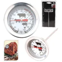 Fleisch-Thermometer 10 x 10 x 5 cm Edelstahl