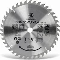 KRAFTMANN 3958 Hartmetall-Kreissägeblatt, Ø 350 mm