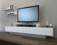 Skye Decor, Lusi - Cordoba, White, TV-Schränke, Weiß, 180 x 40 x 31 cm