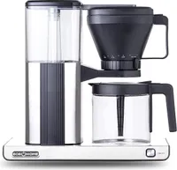 Bob Home 7000016 Filterkaffeemaschine, Edelstahlgehäuse, Glaskanne, 10 Tassen