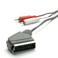 Scart-Audio-Kabel 2m