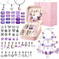 Charm Perlen Bastelset für Armbänder und Halsketten