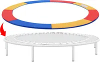 Fiqops zahradní trampolína, kryt hran Ø305cm 100% odolný proti roztržení UV záření Barevný