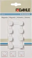 Silný plánovací magnet Dahle 13 mm bílý, 8 kusů v blistru