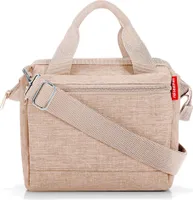 reisenthel allrounder cross, Schultertasche, Tasche , Handtasche, Polyestergewebe, Twist Coffee, 4 L, MQ6041