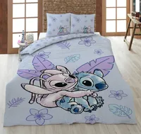 Disney Lilo a Stitch obojstranná posteľná bielizeň 2ks 135 x 200 cm