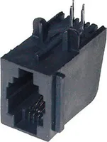 Modular-Einbaubuchse 4/4 für Printmont ungeschirmt