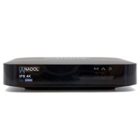 Anadol IP8 4K UHD IP-Receiver (Linux E2 + Define OS, Multiboot, H,265, HDMI, Mediaplayer, schwarz)