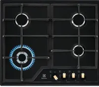 Electrolux EGS6436RK - Schwarz - Integriert - Gaskochfeld - 4 Zone(n) - 4 Zone(n) - Regelmäßig