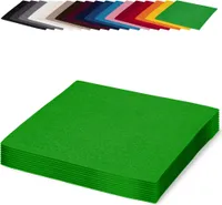 10er PACK Seiftücher 30x30 cm Waschlappen Seifhandtücher 100% Baumwolle, Farbe: Grün