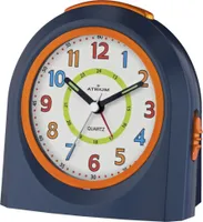 ATRIUM A921-5 Wecker Alarm Analog blau orange