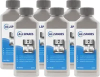 AllSpares universal Entkalker (6 x 250ml) für Kaffeemaschinen geeignet für Philips Saeco CA6700 | Gaggia 21001681