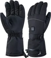 Fahrradhandschuhe Beheizbare Winterhandschuhe Touchscreen Winddicht Ski Handschuhe fur kifahren Wandern Radfahren
