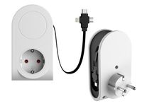 Ausziehbares Micro USB Ladekabel 3in1 & Steckdose Datenkabel alle Marken Iphone