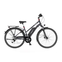 FISCHER E-Bike Pedelec Trekking VIATOR 2.0 Damen, Rahmenhöhe 44 cm, 28 Zoll, Akku 557 Wh, Hinterradmotor, Kettenschaltung, LCD Display, anthrazit