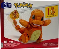 Mega Construx Pokémon Jumbo Glumanda sběratelská figurka (pohyblivá), stavebnice