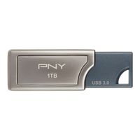 PNY Pro Elite - 1000 GB - USB Typ-A - 3.2 Gen 1 (3.1 Gen 1) - 400 MB/s - Dia - Silber