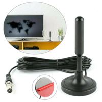 Beste tragbare TV-Antenne Indoor / Outdoor Digital HD HDTV DVB-T-Antenne Ariel Antennenkabel,