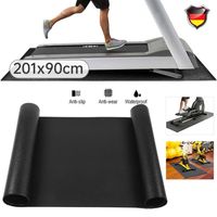Unterlegmatte Bodenmatte Laufband Schutzmatte Heimtrainer Laufband 201x90cm PVC
