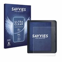 6x Savvies Schutzfolie für Kobo Libra 2 Folie Klar