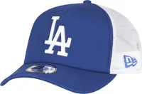 New Era 9FORTY Los Angeles Dodgers A-Frame Trucker Cap blue