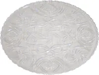 AXENTIA Kuchenplatte Eva rund 30 cm Plastkristall