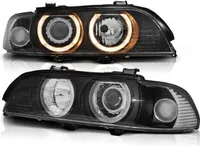 Reflektory Angel Eyes do BMW serii 5 E39 rok 95-00 czarne