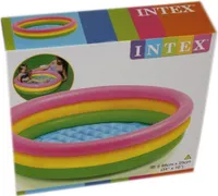 Intex 58924NP 3-Ring Baby Pool Sunset Glow