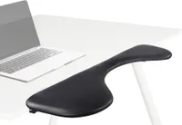 hjh OFFICE Armstütze Leder RELEX RT2 Armauflage Handgelenkauflage für Schreibtisch, Ergonomische Arm-/Handgelenkstütze
