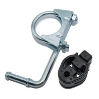 HJS Halter Abgasanlage 82 15 4346 hinten für FORD Focus II Kombi (DA_ FFS DS)