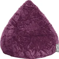 SITTING POINT Beanbag Fluffy XL beanbag aubergine