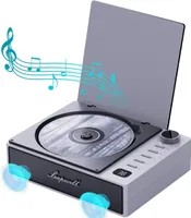 Przenośny odtwarzacz CD z głośnikami, ładowalny odtwarzacz piosenek BT z pilotem, mały odtwarzacz biurkowy, walkman do domu