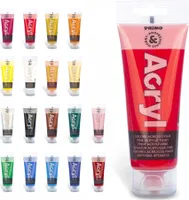 Primo 420TA75300 Akrylová barva 75 ml, tuba Vermilion