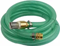 1"/25mm Saug- + Druckschlauch mit Saugkorb, Rückschlagventil + 1" AG Doppelnippel 5m