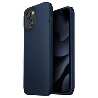 Uniq Hülle Lino iPhone 13 6.1 blau / marineblau