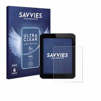 6x Savvies Schutzfolie für Tablets mit 17.8 cm (7 Zoll) Displays 154.8 x 87 mm