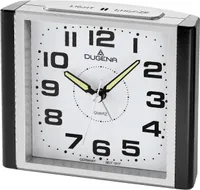 Dugena 4460593 Wecker mit lautlosem Gang und Weckwiederholung