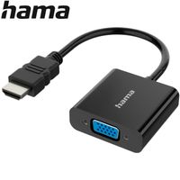 hama 00200343  HDMI/3,5 mm Klinke, VGAAdapter