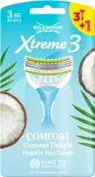 Wilkinson Xtreme3 Sensitive Comfort Coconut dámský