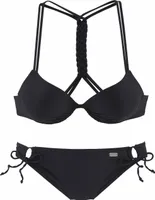 Buffalo Push-Up-Bikini schwarz Größe 44 D