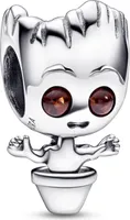 Pandora Marvel 792554C01 Charm Guardians Of The Galaxy Tanzender Groot Silber
