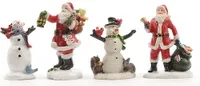 Weihnachtsdeko Deko Tischdeko Nikolaus Schneemann Figuren