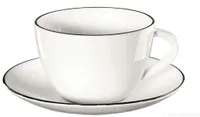 ASA Selection Tasse und Untertasse A Table Ligne Noire 210 ml