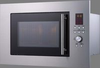 PKM MW900-23G-IN Einbau Mikrowelle 900 Watt Edelstahl 23 Liter Grill