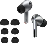 kwmobile 6x Polster kompatibel mit Samsung Galaxy Buds 3 Pro - 3 Größen - Silikon Ohrstöpsel In-Ear Kopfhörer