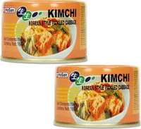 Doppelpack HOSAN Kimchi koreanisch eingelegter Kohl | 2x 160g | Kim Chi Kimchee