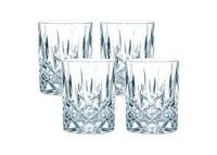 Nachtmann Noblesse Whiskybecher Set, 8er Set, Whiskyglas, Tumbler, Kristallglas, H 9.8 cm